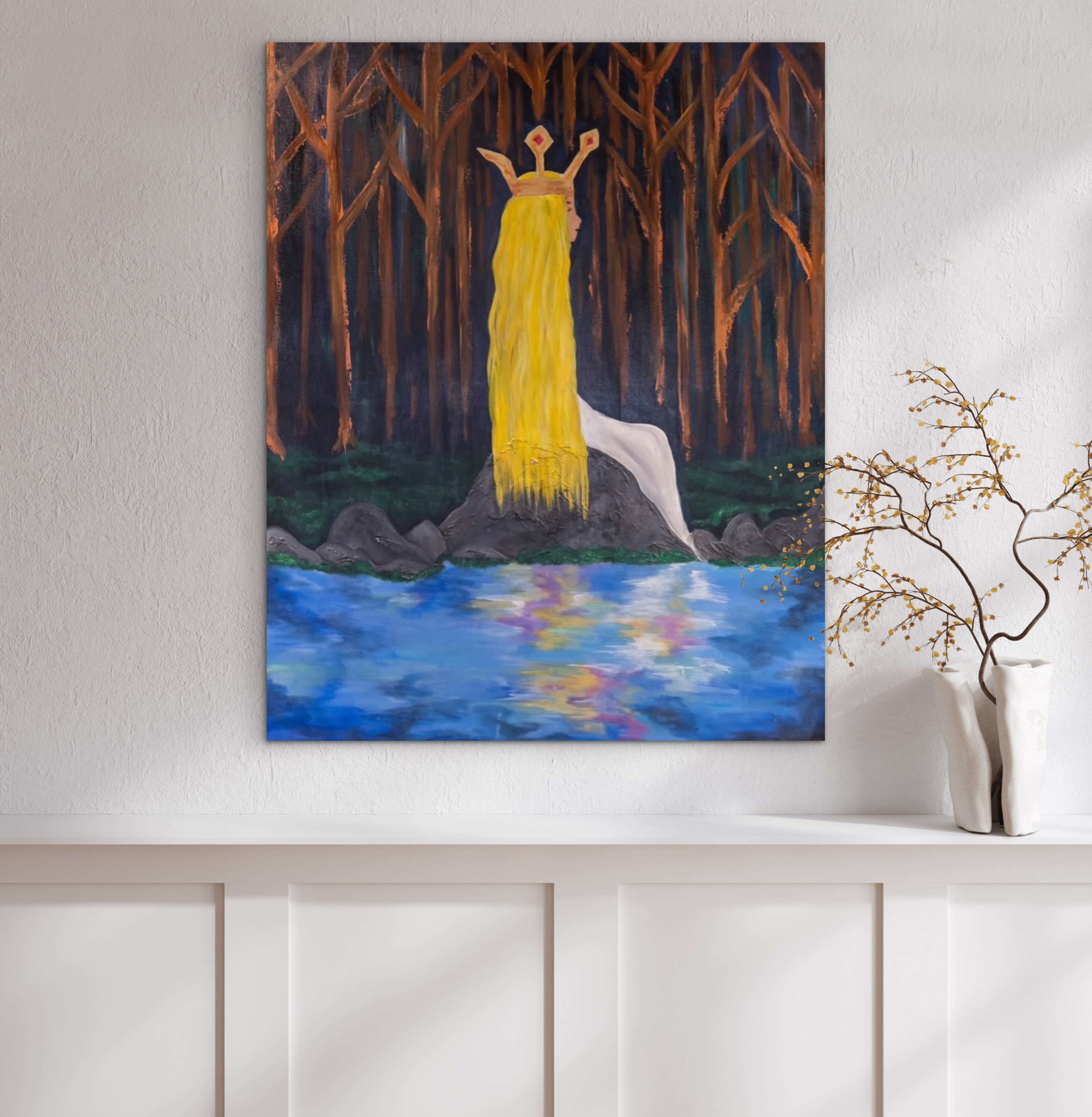 Princess in the forest
