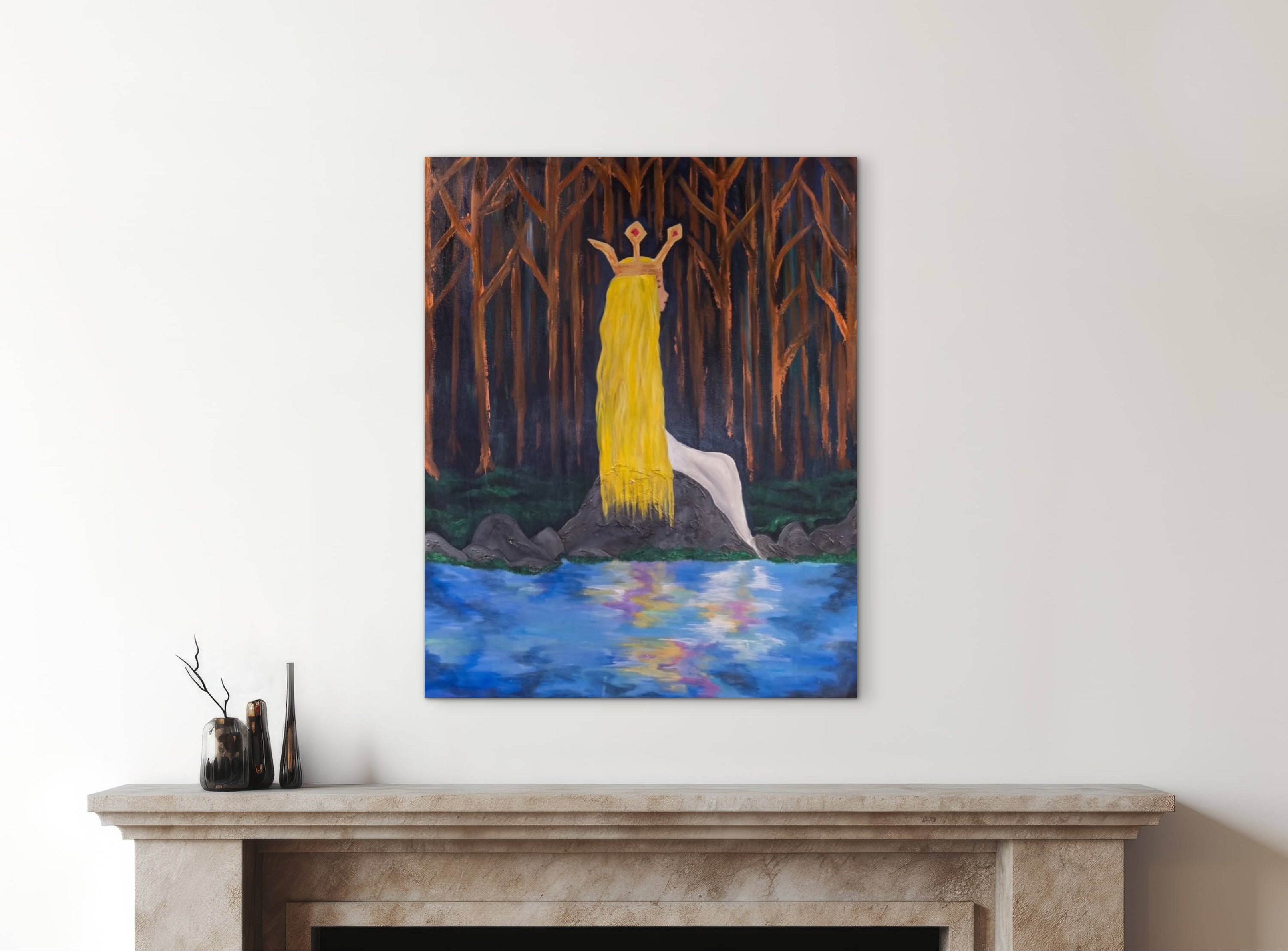 Princess in the forest